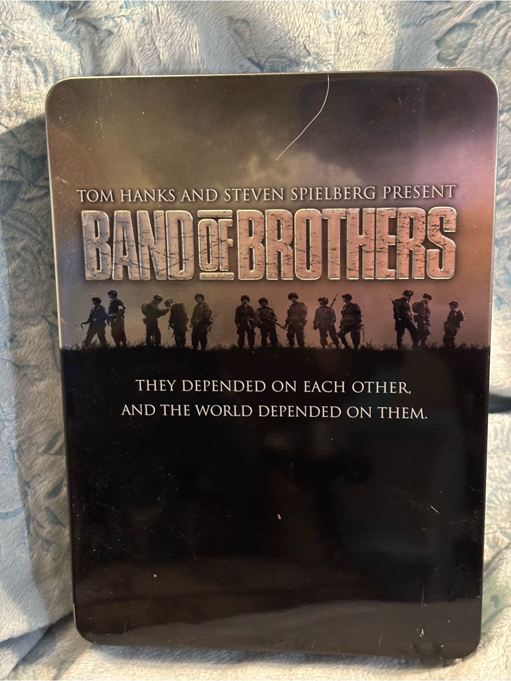 Band of Brothers Steelbook DVD Case - Black with Brown Accent